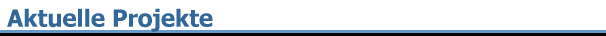 Aktuelle Projekte